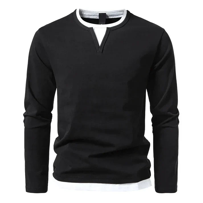 Louise – Long-Sleeve Shirt Made from High-Quality Combed Cotton