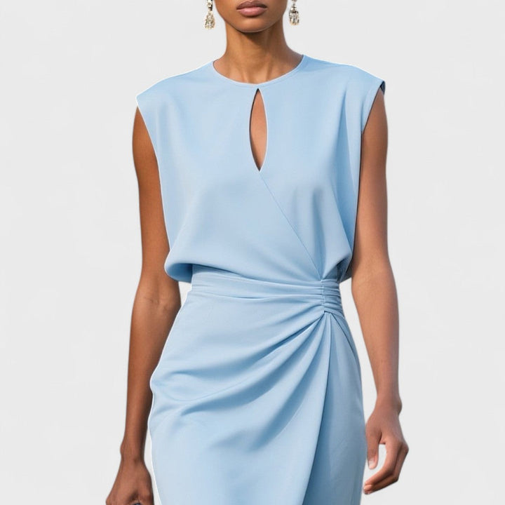 Zalie – Elegantes Midikleid mit raffinierten Details