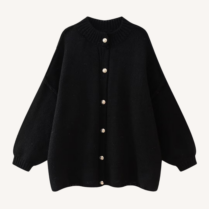 Petty | Round Neck Knitted Cardigan