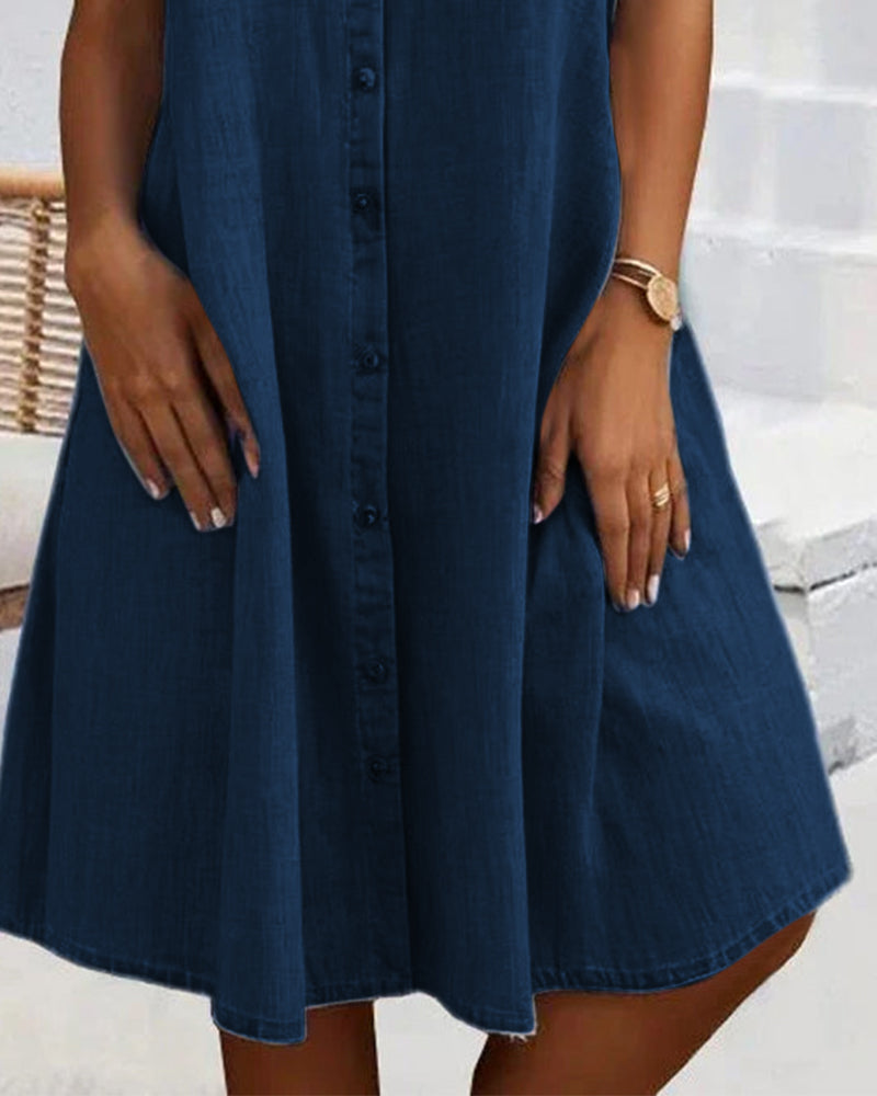 Lena - Lässiges Jeanskleid