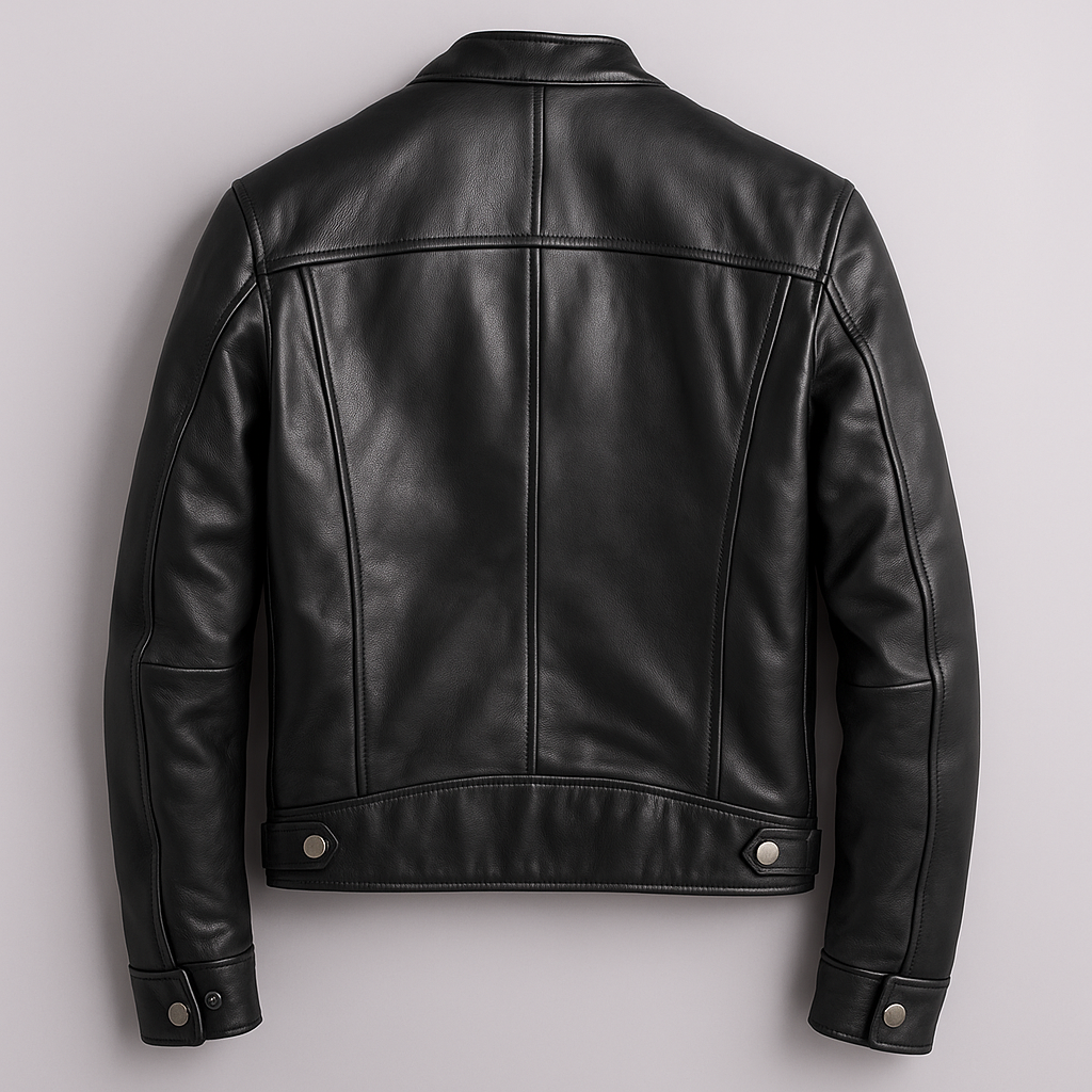 Ronnie - Vintage Leather Jacket with Tailored Fit