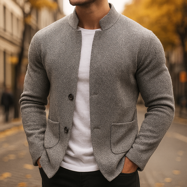Loui - Strukturierte Strickjacke