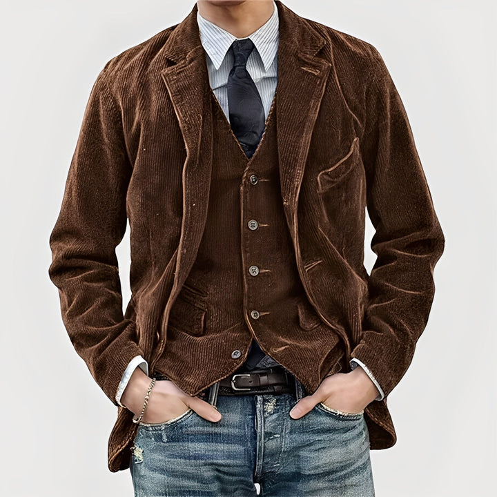 Carlo - Vintage Jacket and Vest Set
