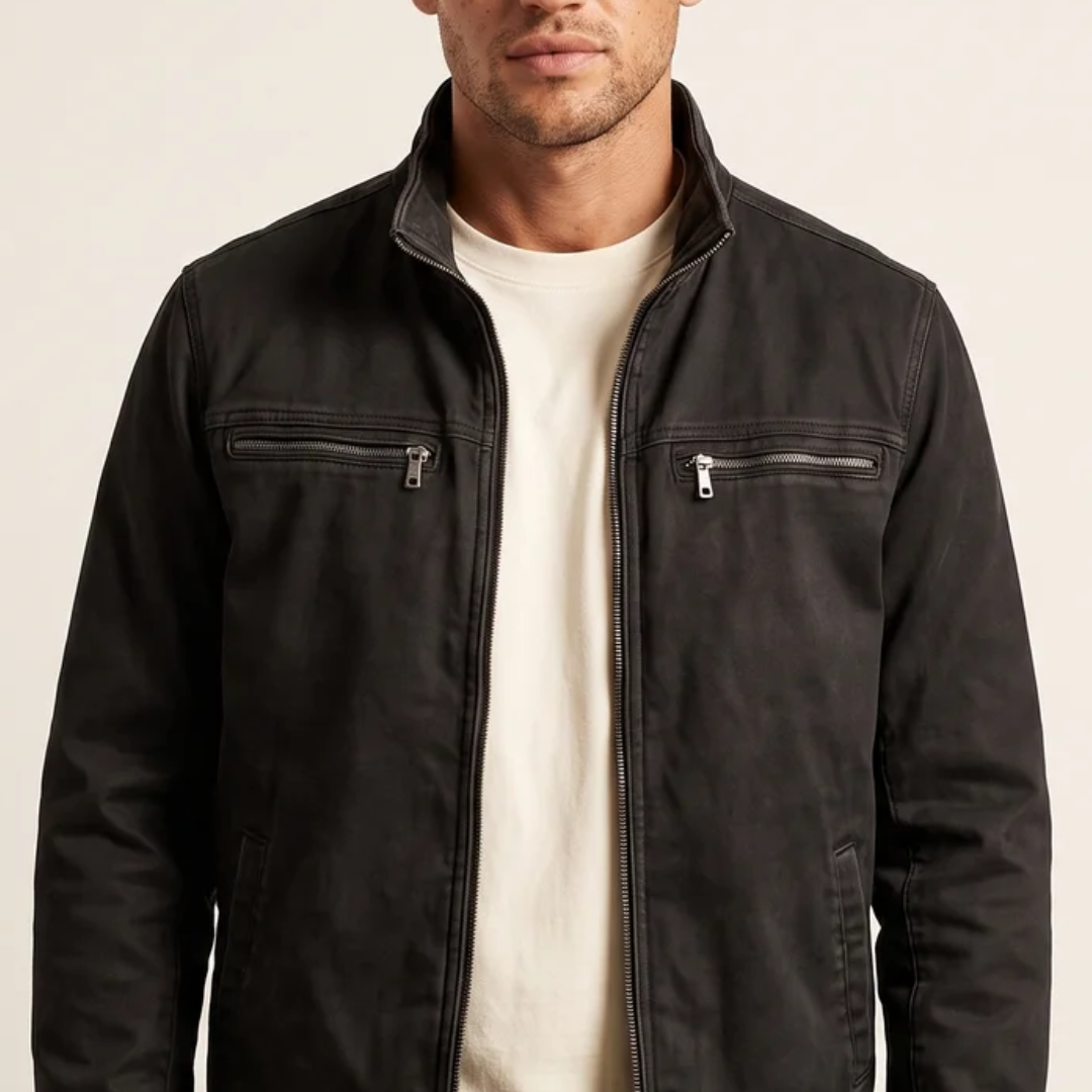 Sutton - Washed Cotton Field Jacket