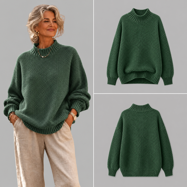 Shiloh - Relaxed Textured Knit Sweater