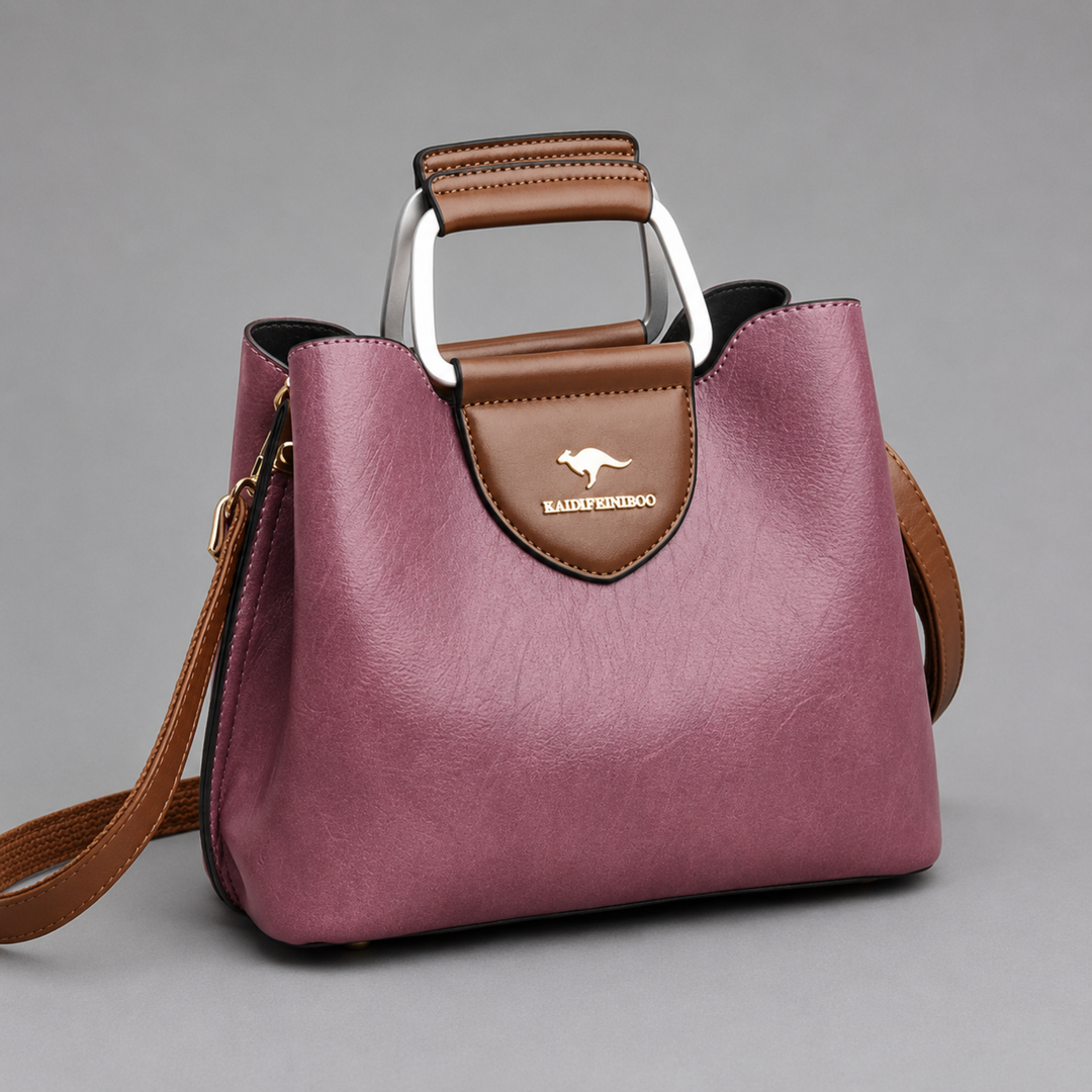 Felizza - Structured Vegan Leather Handbag