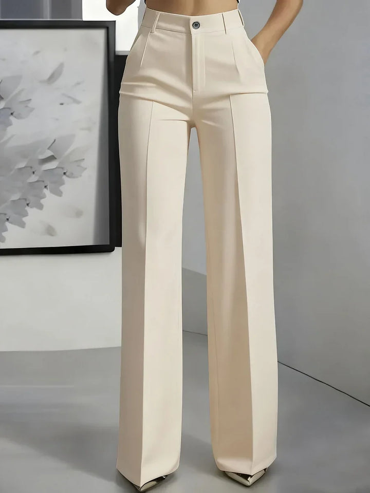 Harrah – High-Waisted Tailored Pants