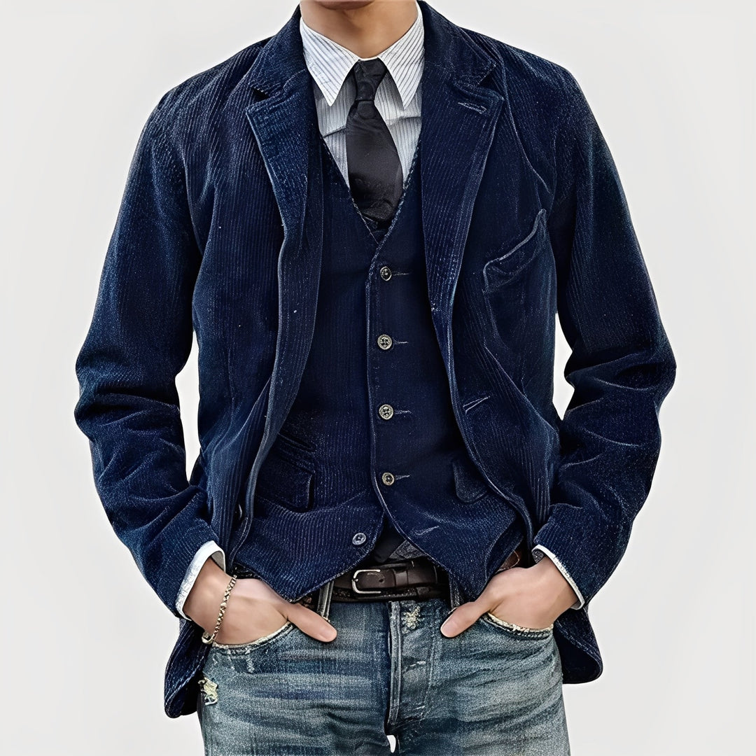 Carlo - Vintage Jacket and Vest Set