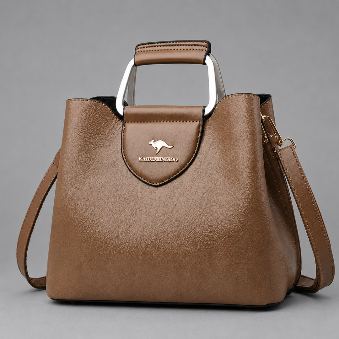 Felizza - Structured Vegan Leather Handbag