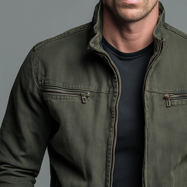 Kellan - Vintage Washed Cotton Jacket