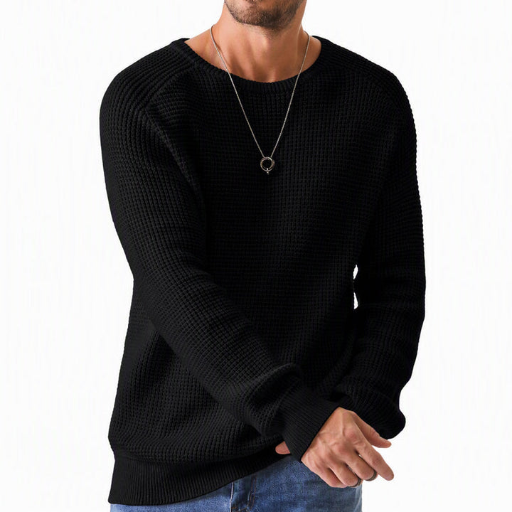 Holden - Textured Waffle Knit Sweater