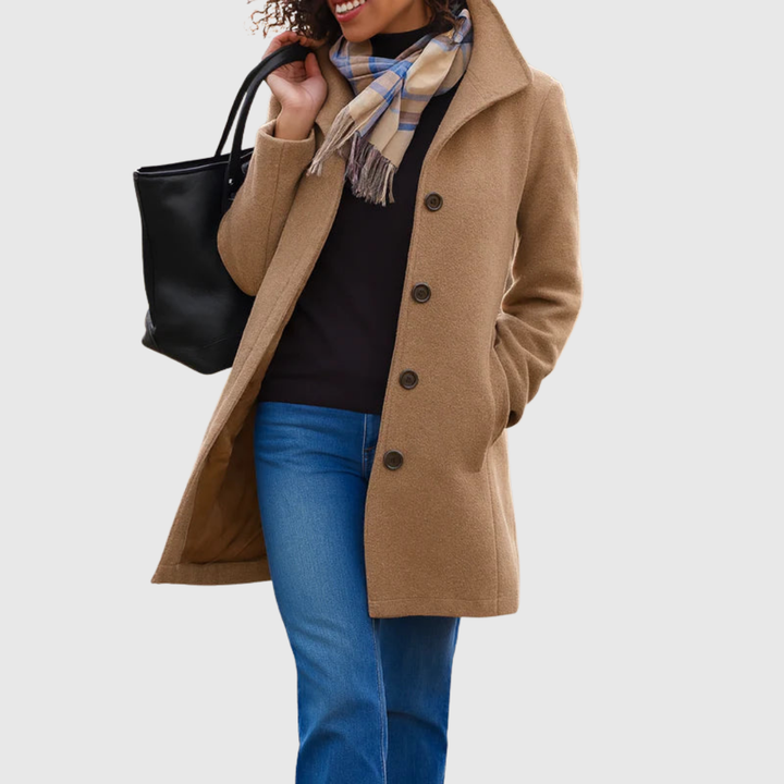 Lyla - Classic Tailored Long Coat