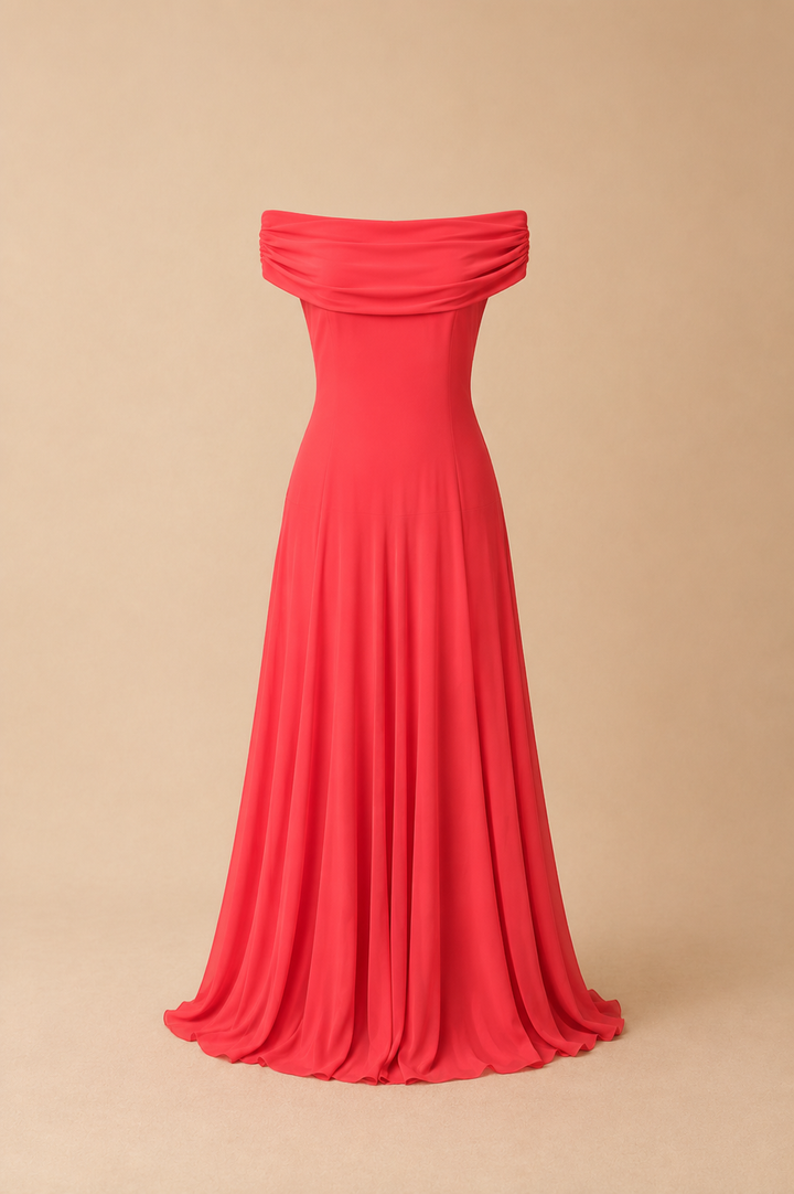 Lanie - Elegant Pleated Maxi Dress