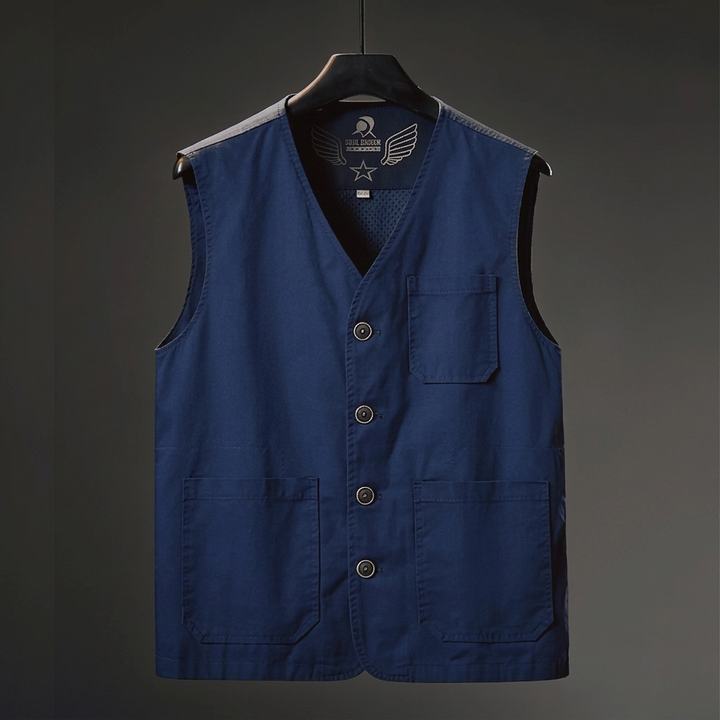 Sullivan – Cotton Utility Vest