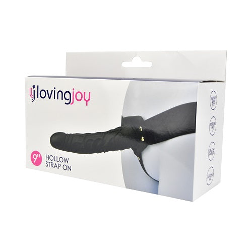 Siliconen Dildo met Harnas Bundel- 9 inch