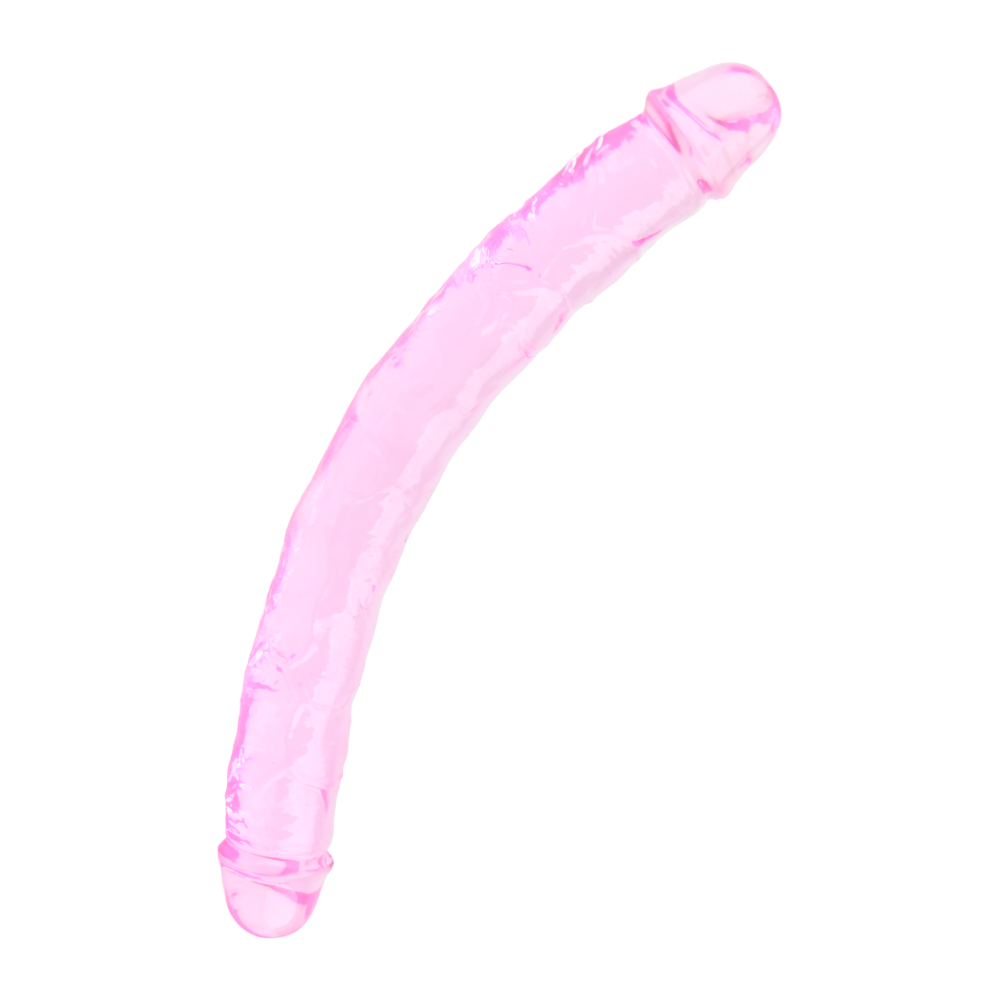 Dubbele dildo roze- 12 inch