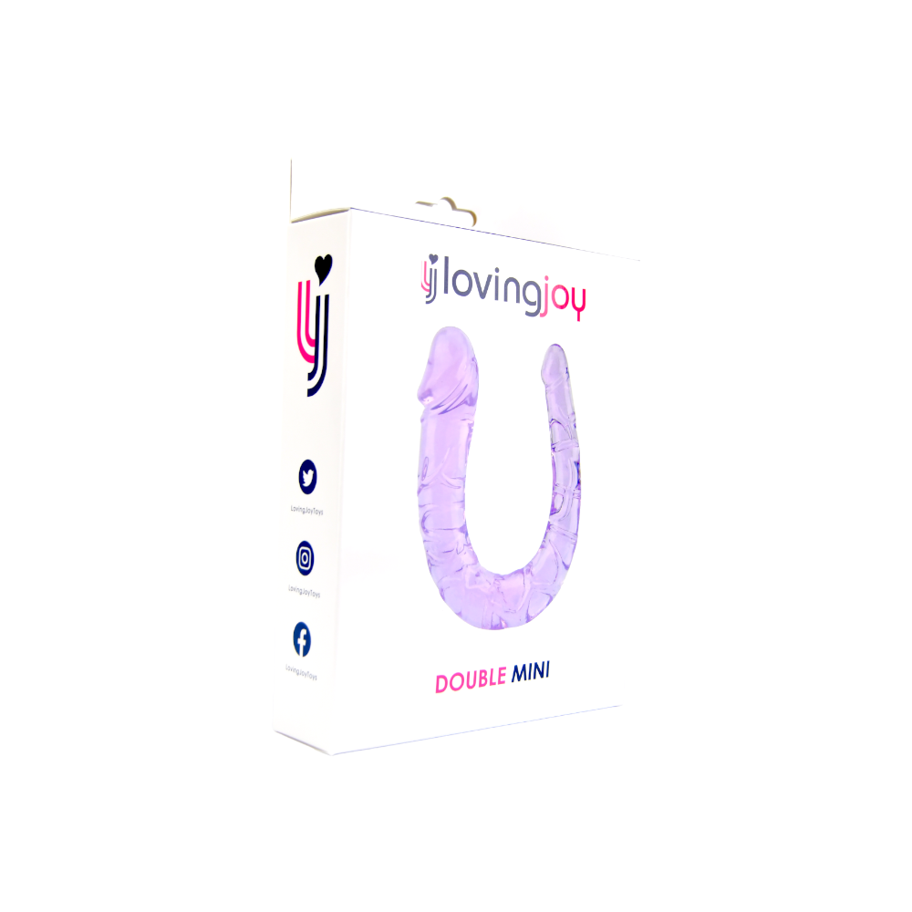 Dubbele mini dildo- paars