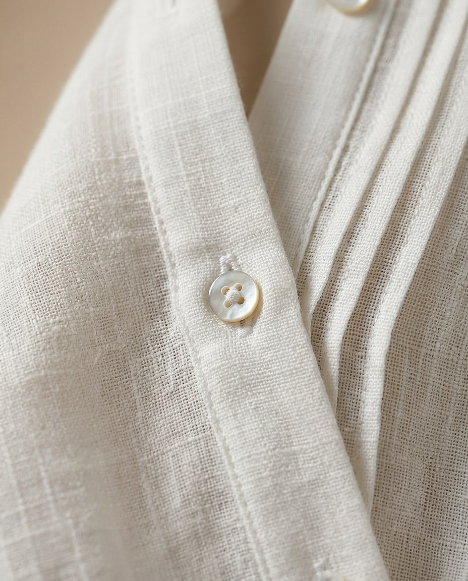 Becky – Trendy Linen Maxi Dress