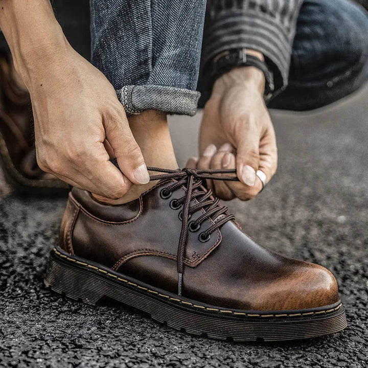 Onyx – Leather Oxford Boots