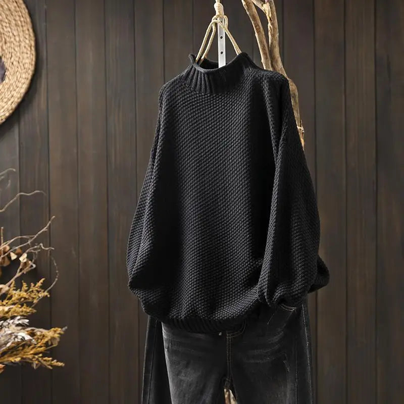 Shiloh - Relaxed Textured Knit Sweater