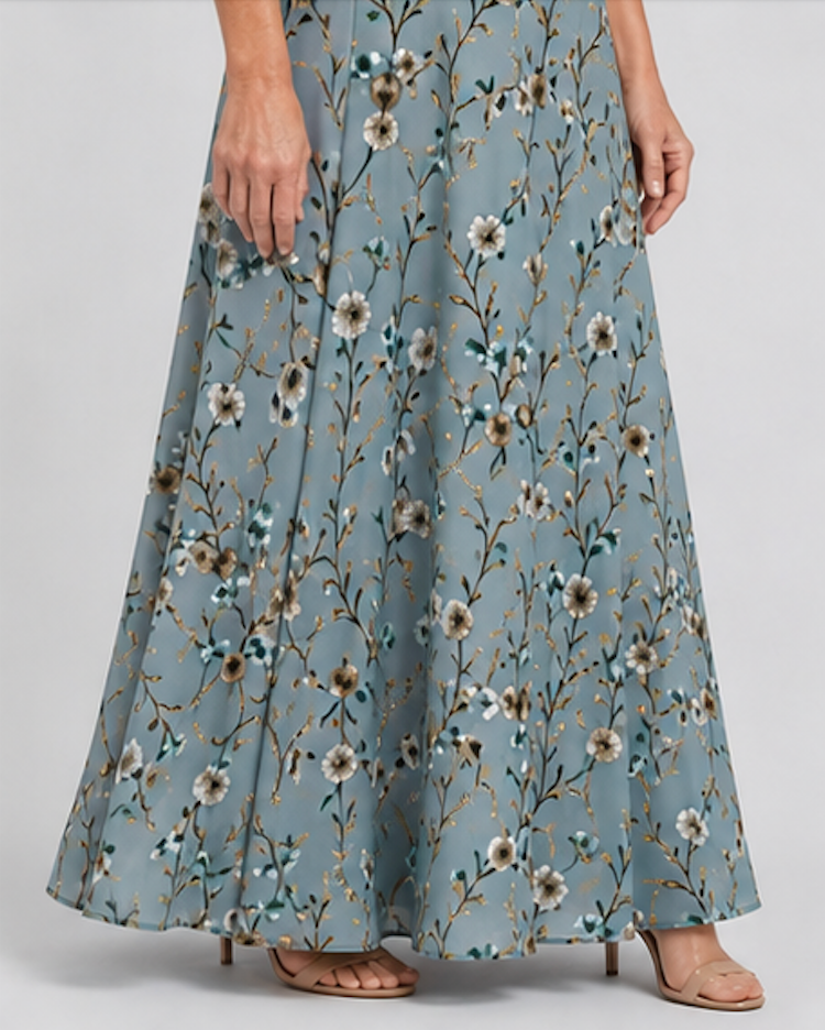 Imogen - Romantic Floral Maxi Dress