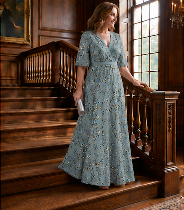 Imogen - Romantic Floral Maxi Dress