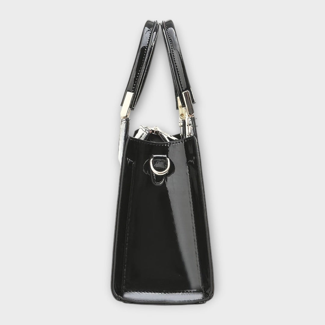 Veralie -  Shiny Crocodile Skin Pattern Handbag