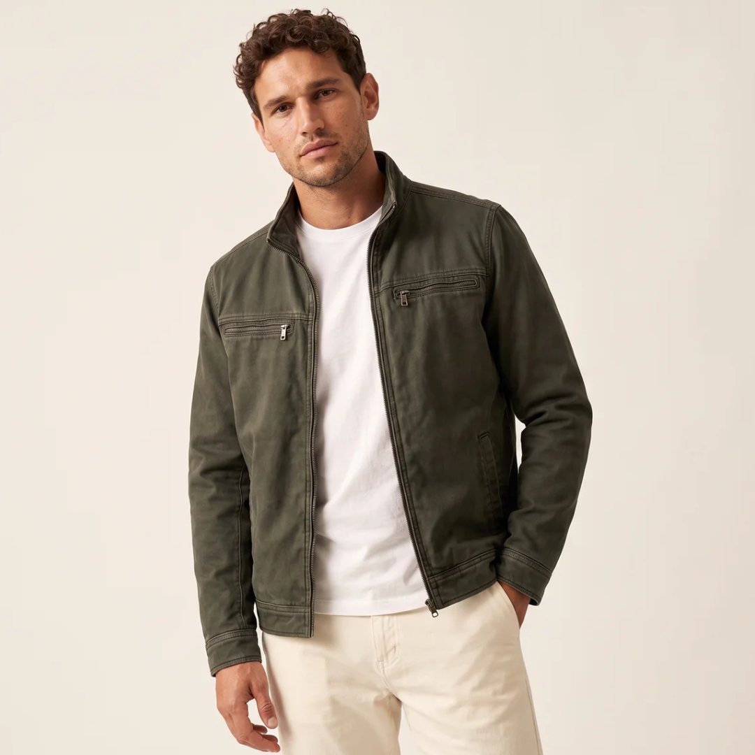 Sutton - Washed Cotton Field Jacket