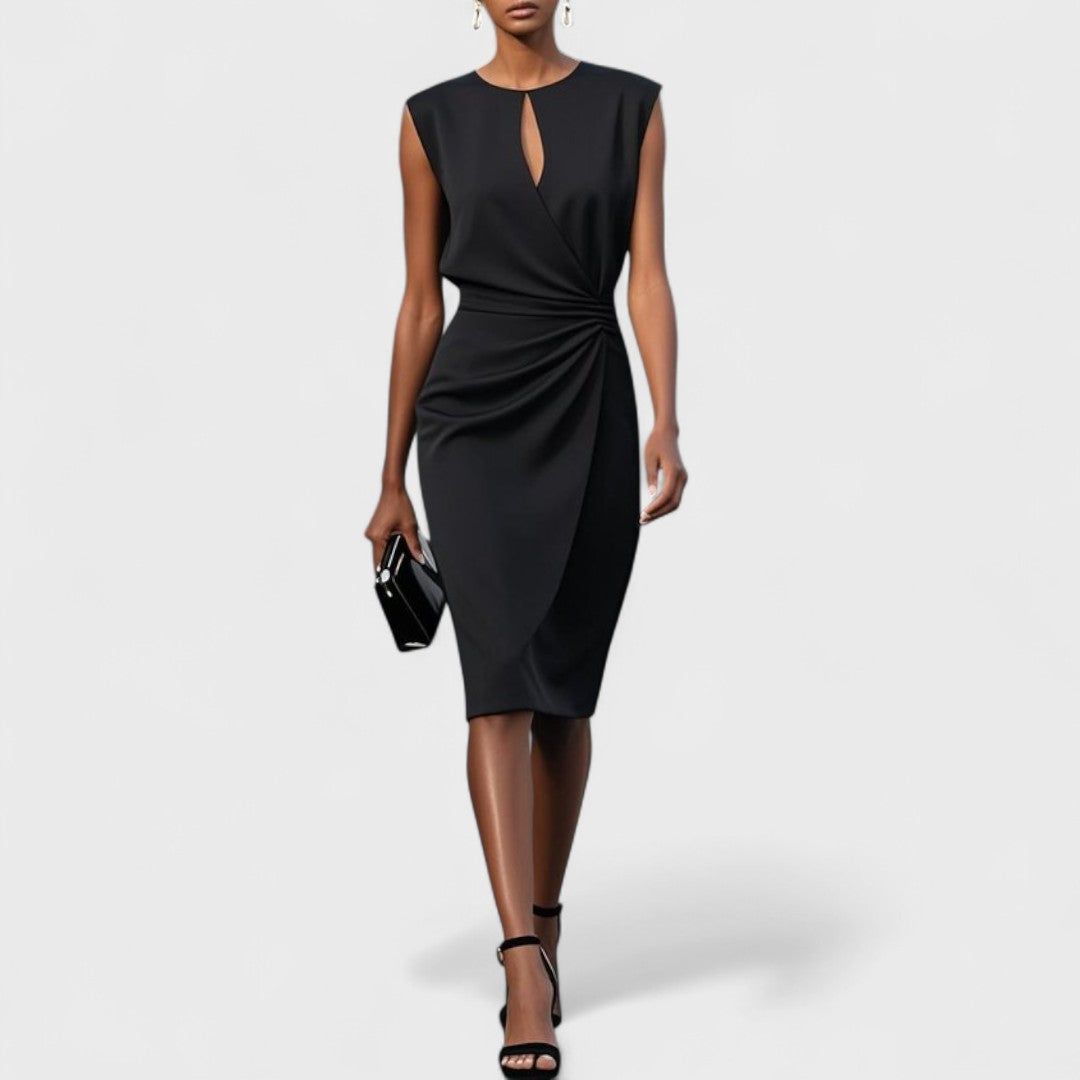 Zalie – Elegantes Midikleid mit raffinierten Details