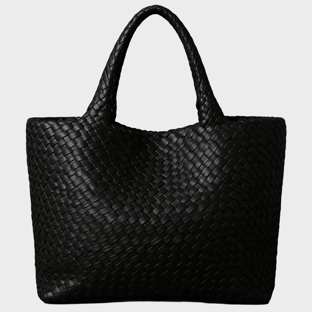 Rissa - Handwoven Leather Tote Bag