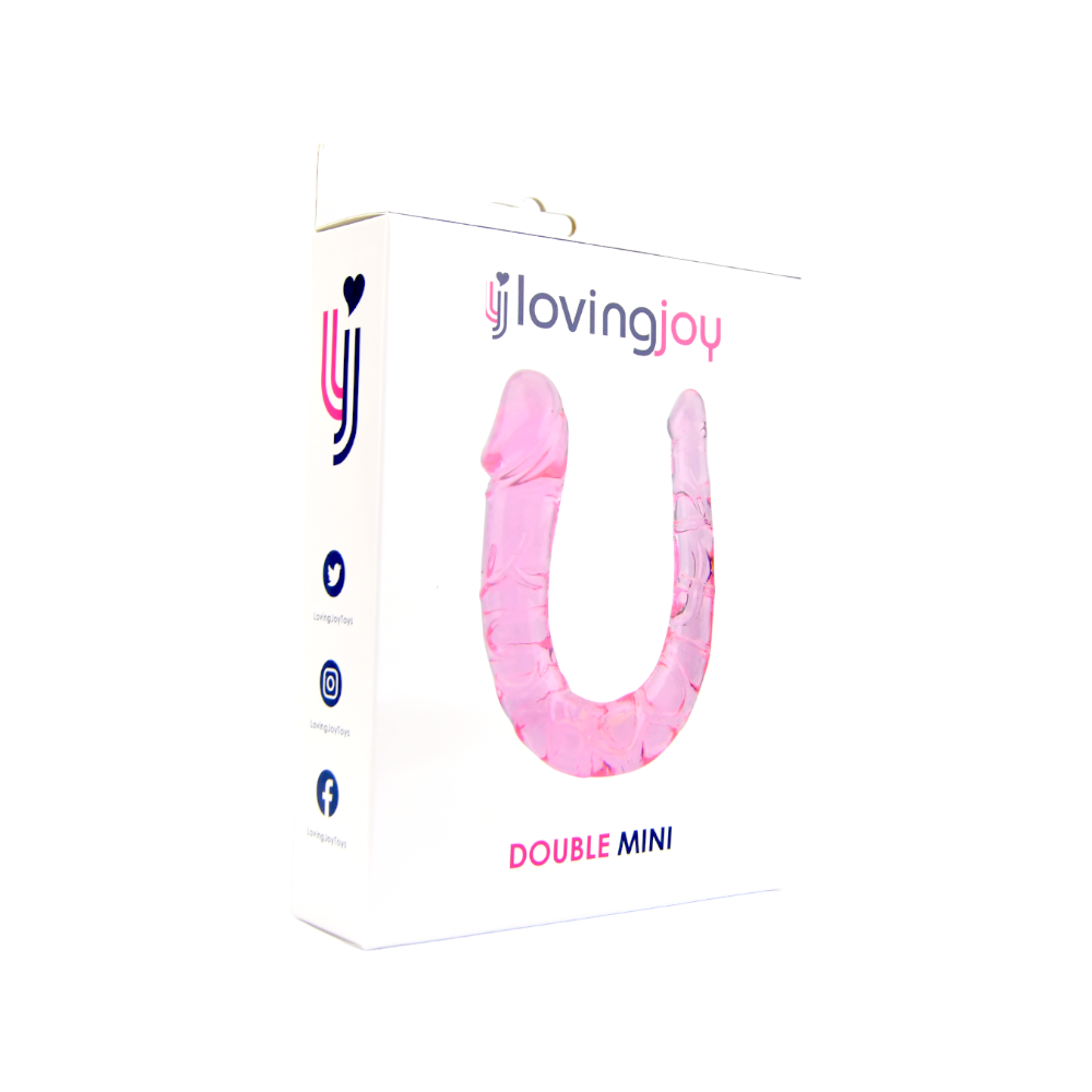 Dubbele Mini Dildo- roze