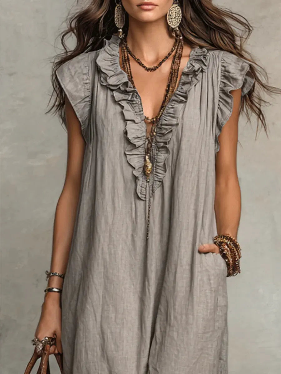 Lia - Bohemian Maxi Summer Dress