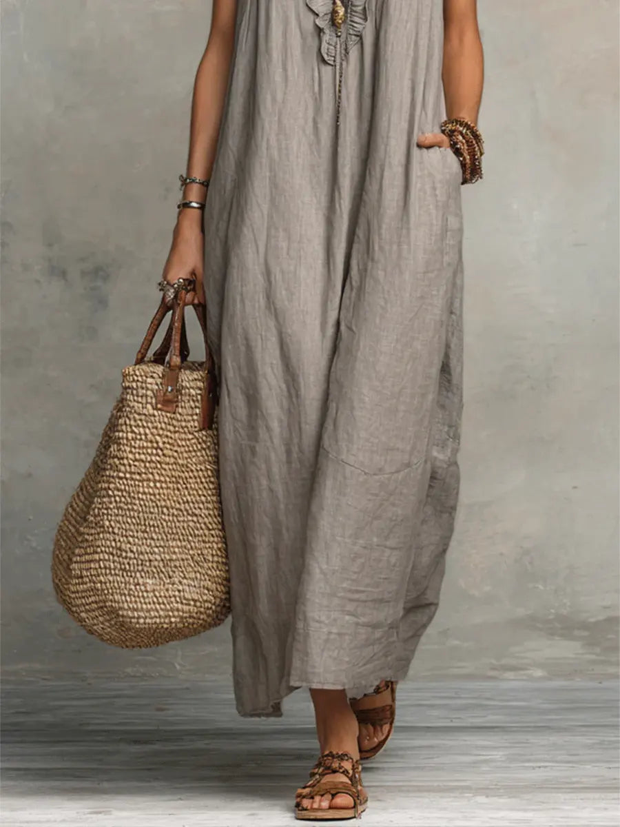 Lia - Bohemian Maxi Summer Dress