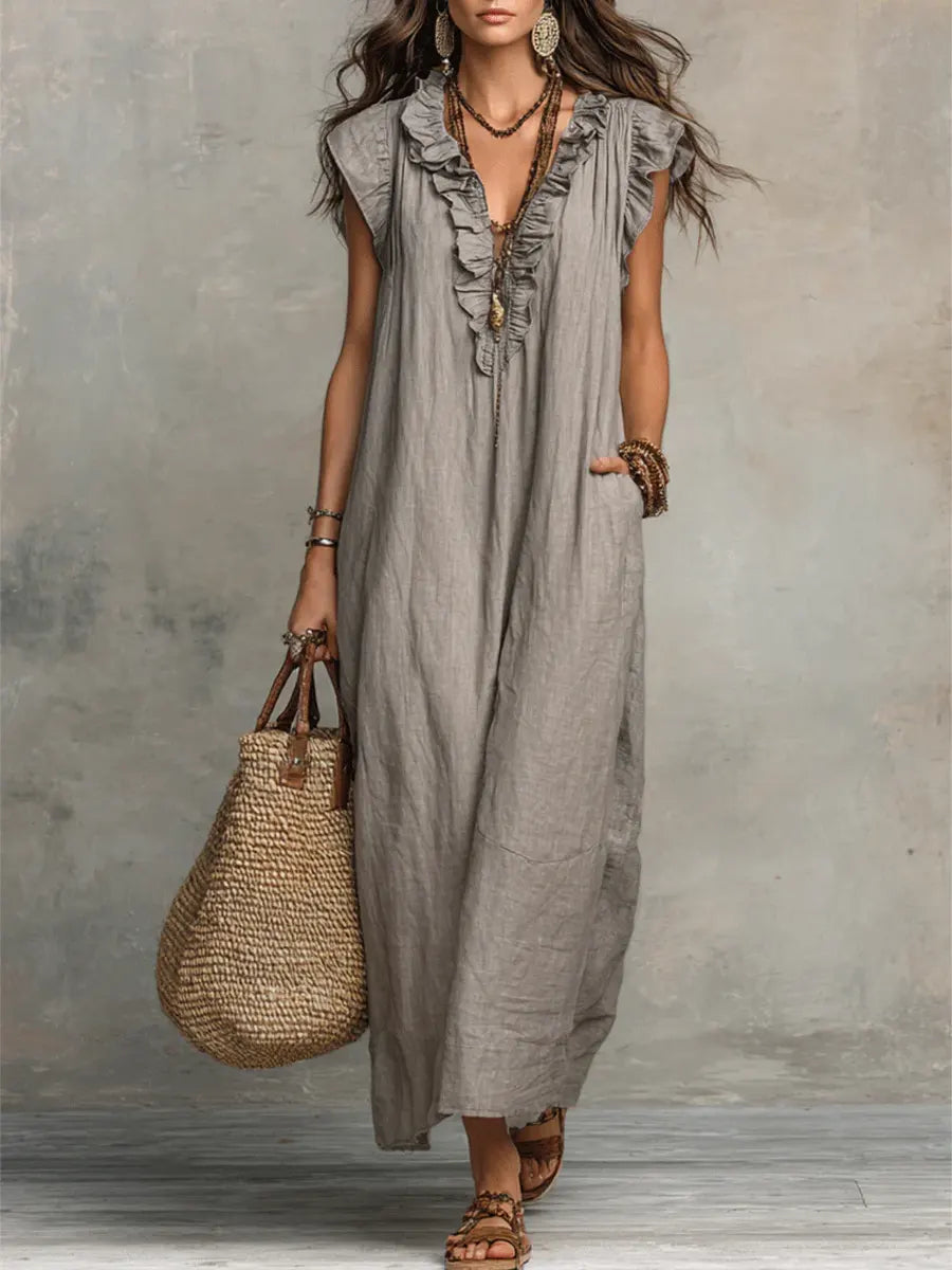Lia - Bohemian Maxi Summer Dress